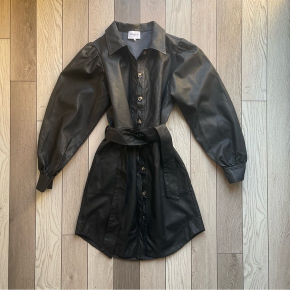 FRNCH Acy Dress-Noir - Picture 1 of 10